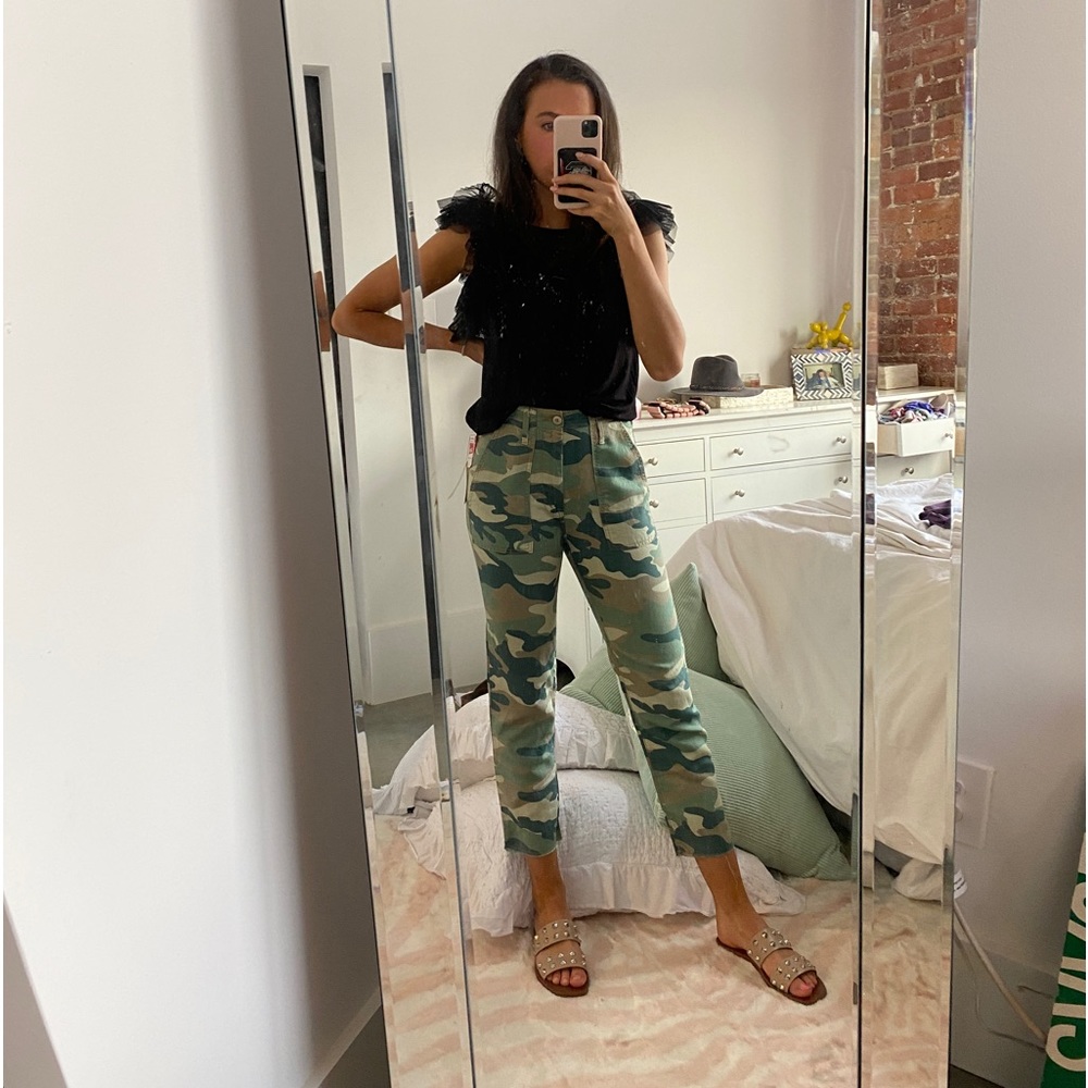 MOTHER camo pants BRAND NEW W TAGS